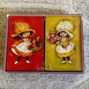 Vintage Hallmark Charmers Double Deck Playing Cards